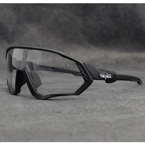 Photochromic Cycling Glasses Men Women Sport Road Mountain Bike Eyewear Riding Fishing Sunglasses Bicycle Discoloration Goggles