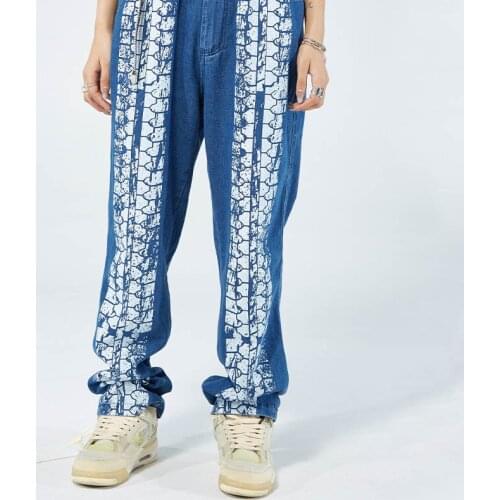 KIOVNO Loose Jeans For Men