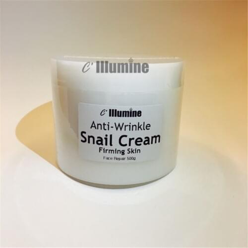 Facial Snail Cream Whitening Moisturizing Brightening Firming Cream Lifting Products Senium Pores Beauty Salon 500g
