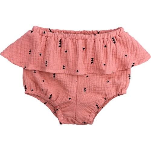 Summer short Baby Girl Lace Triangle Shorts Pp Pants Girls Summer Shorts Girls Short Leggings Boy Toddler Summer Pants