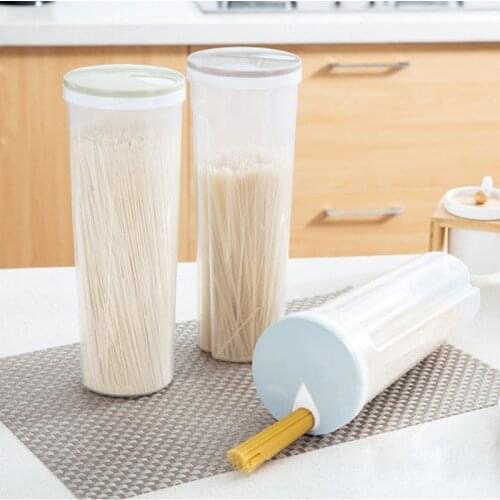 New Multifunction Spaghetti Box Cutlery Noodle Storage Box Chopsticks Boxes Hot Selling Food Canister For Kitchen Containers