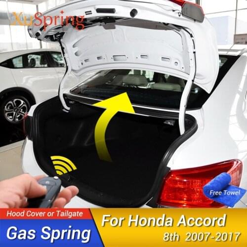 Car Tailgate Spring Strut Bars Rod Lifter Kit No Drilling/Welding for Honda Accord 8TH 2007-2017 Euro R for Acura TSX Saloon