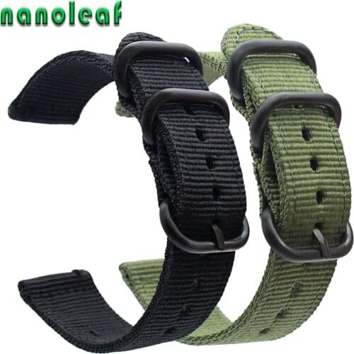 Premium Durable Nylon Replacement Strap for 20MM 22MM 24MM Watch Band for Mens Casual Business Watch Quickly Change the Belts