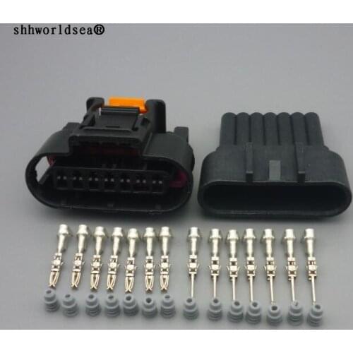 Shhworldsea 7pin 1.5mm auto socket male and female Car Ignition Coil Plug for Buick Chevrolet Harness Plug