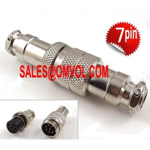 GX16-7 male and female pin Aviation plug,circular connector Socket Plug,GX16 Diameter 16mm