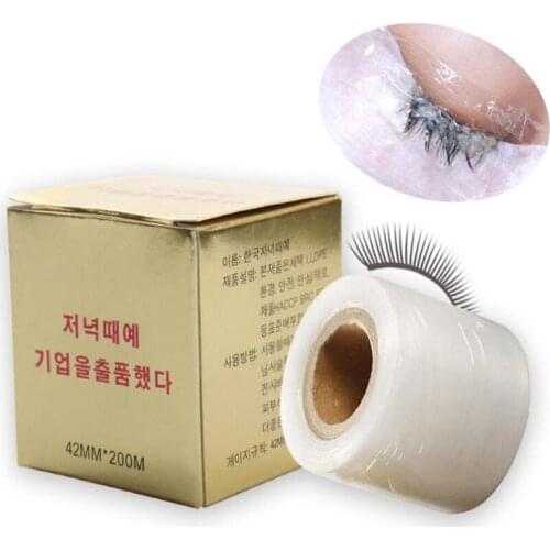 1 Roll 40MM*200M Tattoo Clear Wrap Cover Preservative Film Tattoo Film Permanent Makeup Tattoo Eyebrow Supplies