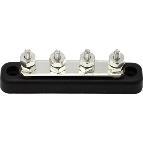 1pcs) 4 Positions Single Row AC Max 300V DC Max 48V Terminal Strip Blocks Electric Cable Connector