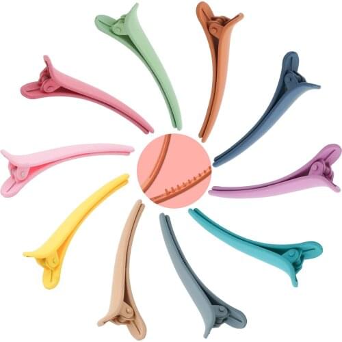 40 Pieces Hair Clips Non-slip Alligator Hair Clip for Styling, Plastic Duckbill Alligator Hair Barrettes Pins for Women Girls, M