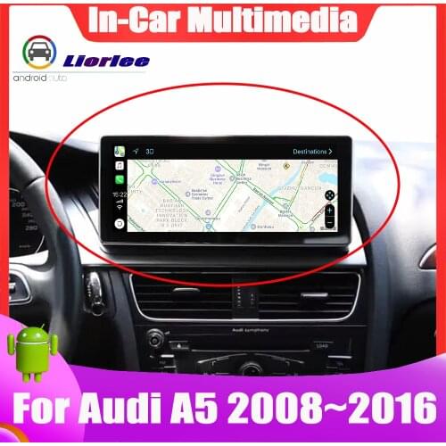 10.25 inch Android System Car Multimedia player For Audi A5 2008 2009 2010 2011 2012 2013 2014 2015 2016 GPS Navigation screen