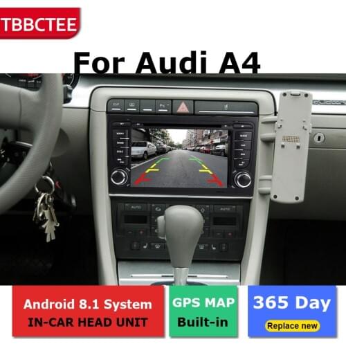 Android radio bluetooth GPS Navigation wifi Stereo video For Audi A4 B6 2000-2007 Car Multimedia Player