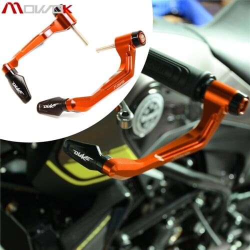 For KTM DUKE 125 200 250 390 690 790 RC 390 2013-2020 Handlebar Handle grips Bar Ends + Brake Clutch Levers Guard Protector