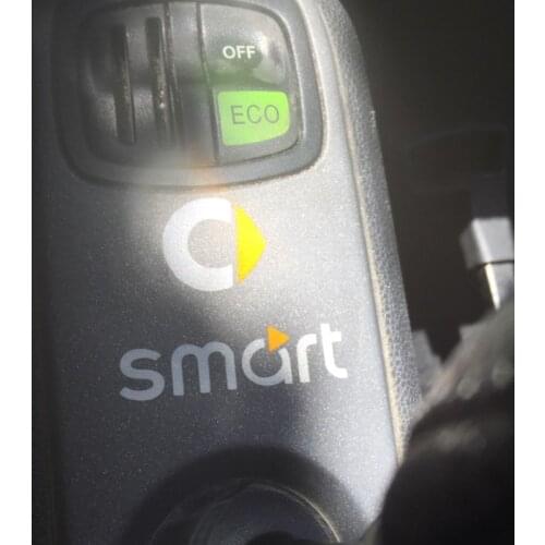 For Smart Fortwo Forfour 453 451 450 Crossblade City Cabrio City-Coupe Roadster Forjeremy Car Gearshift Handbrake Sticker Decal