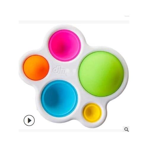 New Fidget Simple Dimple Toy Fat Brain Toys Stress Relief Hand Fidget Toys For Kids Adults Early Educational Autism Special Need