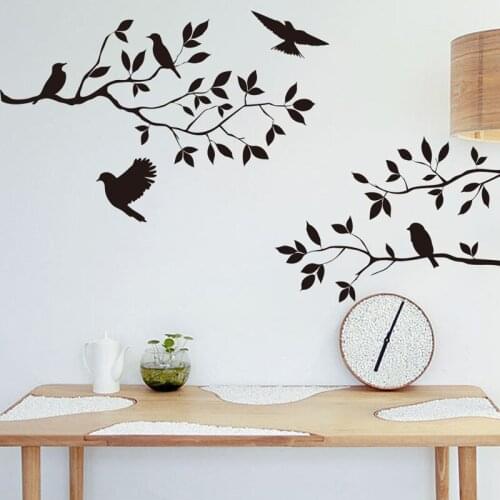 ISHOWTIENDA Wall Stickers Trees