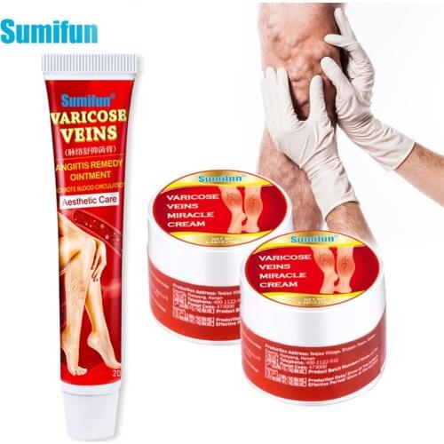 Sumifun Varicose Veins Ointment Vasculitis Phlebitis Spider Leg Treatment Cream Varicosity Angiitis Removal Medical Plaster