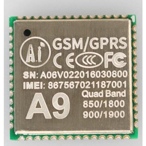 GPRS module + GSM module A9 module \ SMS \ voice \ wireless data transmission