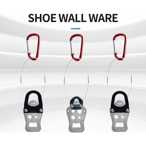 Cycling Shoes Mount Wall Ware ​Portable Hanger Wall Hook Shoe Rack For MTB Road Bike SPD SM-PD22 KEO Pedal Cycling Shoes Cleat