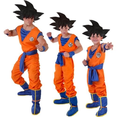 Dragon Clothes Suit Cosplay Costumes Top/Pant/Belt/Tail/wrister/wig/Shoes Adult&Kids Halloween Costume