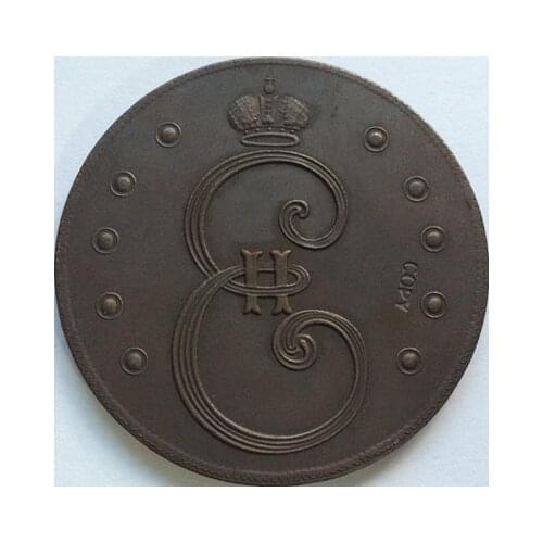 Wholesale 1796 russian coins 10 Kopeks copy 100% coper manufacturing