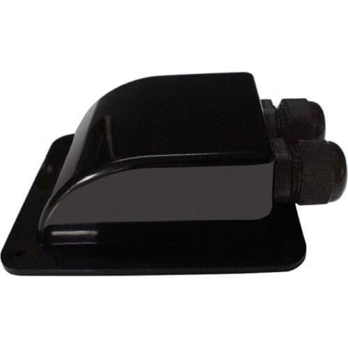 1/2 Hole Durable Roof Cable Entry Gland ABS Junction Box for Solar Installation on RV Campervan Boat Motorhome