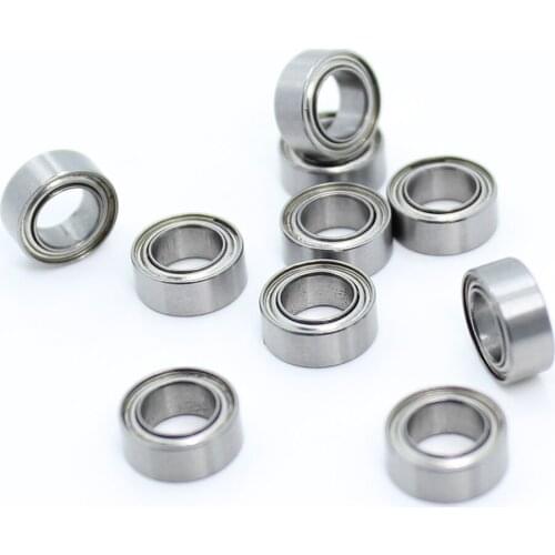 R156ZZ Bearing ABEC-1 (10PCS) 3/16"x5/16"x1/8" inch Miniature R156 ZZ Ball Bearings For RC Models