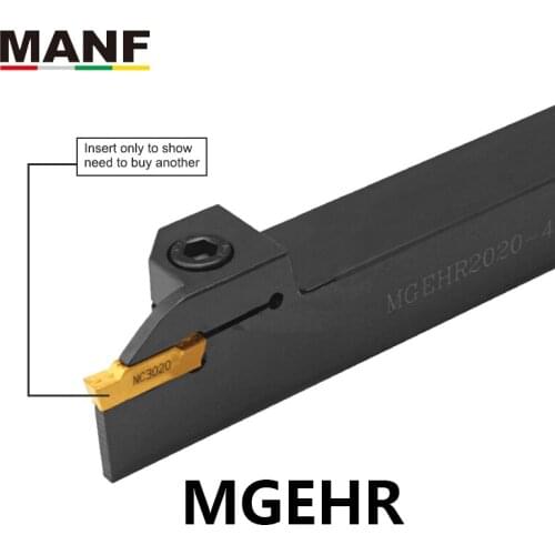 MANF Turning Grooving Tool MGEHR1616 MGEHR2020 MGEHR2525 Lathe Cutting Tool Holder Turning Tools For MGMN200 MGMN250