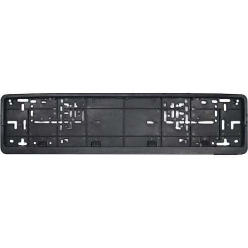 Versatility Frame Car License Plate Frame European Standard Auto Number Plate Holder Easy Install Carbon Process Excitement