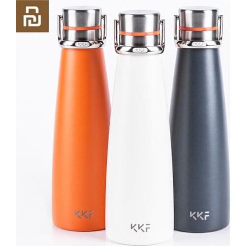 Youpin KKF 475ml Vacuum Flask 24 hours Stainless Steel Insulation Vacuum Kettle Insulation Hot Water Bottle Thermos H30
