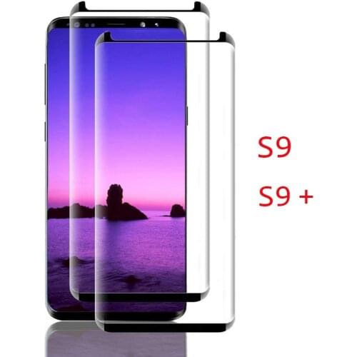 Tempered Glass Screen Protector For Samsung Galaxy S9 Plus / S9+ S9 plus SM-G965 G965F Note 9 Full Cover Protective Glass