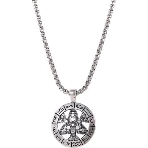 ZHHBEIFY Women's Pendants Zodiac Signs
