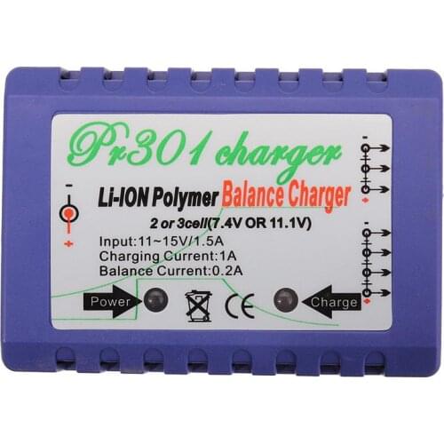 RC301 Balance Charger for 7.4V-11.1V 2s 3s LiPo Battery For RC Helicopter Part