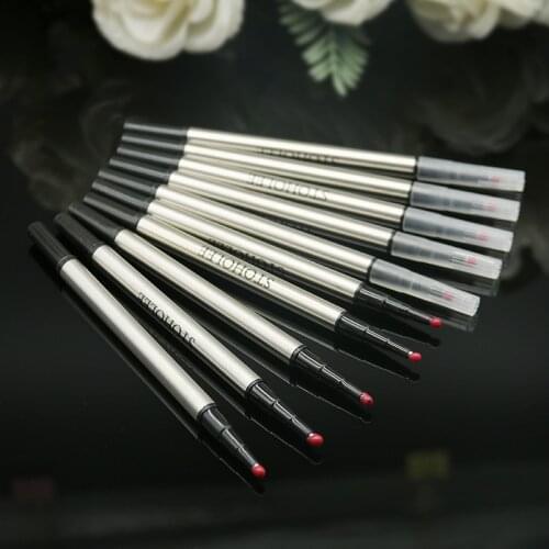 1.99 roller ball Pen Metal Mens and Womens Stationery Signature Roller Pen Office School Supplier 0.5mm Ink