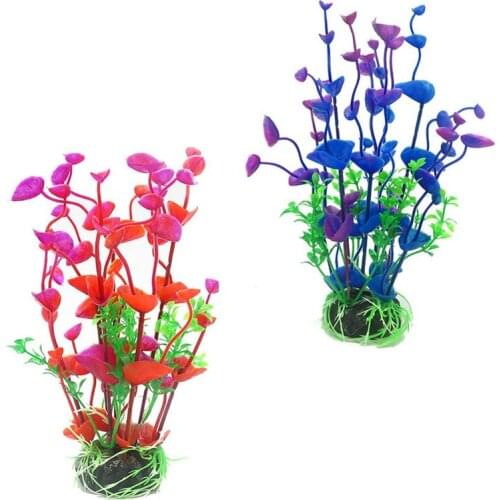 Fish Tank Decoration Simulation Artificial Trumpet Environmental Aquarium Accessories Simulation Fake Aquatic Plants