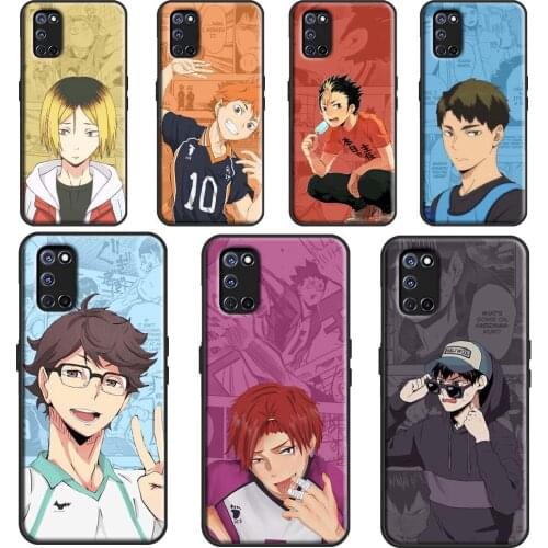 Hinata Tendou Kenma Haikyuu Phone Case For OPPO A53 A31 A9 A5 2020 Reno 2 Z A1K A3S A5S A15 A52 A72 A83 A91 A93 Cover