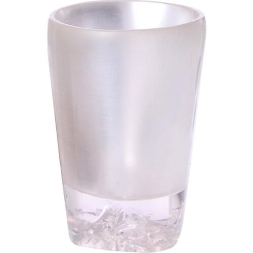 Creative Mouthwash Cup High-End Simple Transparent Tooth Brushing Cup Bathroom Household Shatter-Resistant Toothbrush Holder