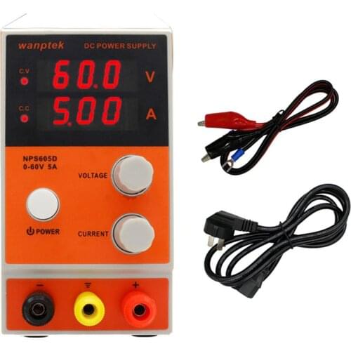Laboratory power supply mini NPS605D 60V5A Adjustable Digital DC Power Supply Power Supply For Phone Computer Maintenance
