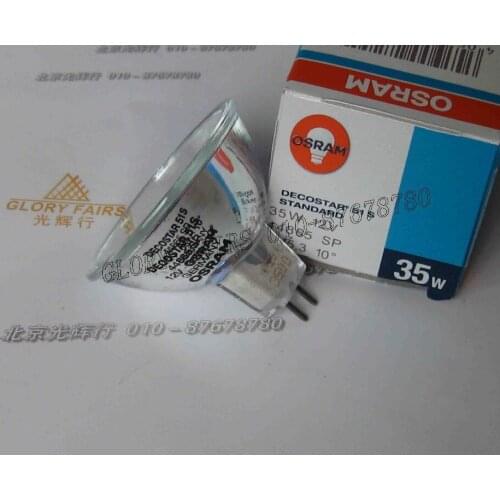 Decostar 51S,44865 SP 12V 35W 10 degree GU5.3 bulb,44865SP 12V35W halogen lamp, Deco Cover Standard dichroic UV filter