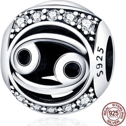 Hot Sale Silver 12 Color Birthstone Charm Fit Original 3mm Bracelet&Bangle Making Fashion DIY Jewelry For Women April