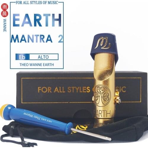 THEO WANNE EARTH alto sax metal mouthpiece