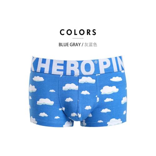 2020 Brand PINK HERO Fashion Male Underwear Cotton Men Boxer Shorts High-quality Men Boxers Male Underpants Comfortable