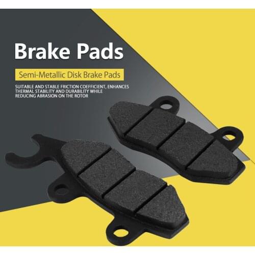 Front Brake Pads 1 Set Motorcycle Brake Pads Universal for Honda FourTrax 300 TRX300FW 4x4 1988-2000