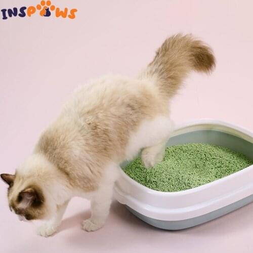 Cat Dog Tray SandBox Home Anti Splash Pet Toilet with Scoop Plastic Bedpan Cats Litter Box Excrement Training Sand Litter Box
