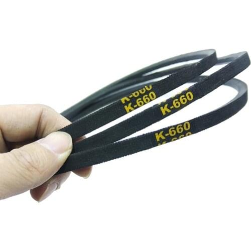 NEW 10Pcs/lot K660 K26 Vee-belt drive Rubber Belt Driving belt for Bench drill