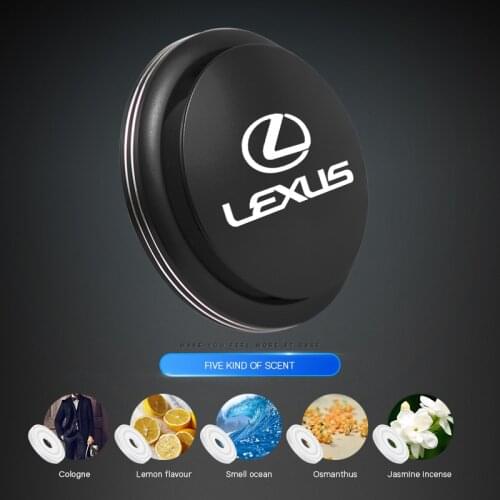 Car Interior Sliding Cover Aromatherapy Air Freshener With LOGO For Lexus CT200h ES250 ES300h IS250 IS200 GS300 GS460 GX470
