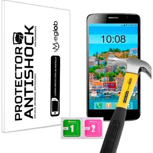 Protector de Pantalla Anti-Shock Anti-Golpe Anti-arañazos Compatible con Intex Aqua Star II HD