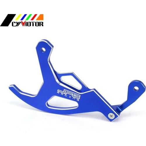 CNC Rear Disc Rotor Brake Guard Cover Protector For YAMAHA YZ125 YZ250 YZ250F YZ450F YZ125X YZ250X WR250F WR450F WR250R WR250X
