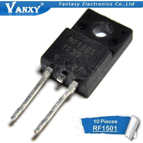 10PCS RF1501 TO-220F RF1501TF3S TO220F-2 TO-220 new original