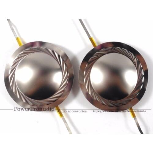 2 pieces Voice coil ID: 39mm High quality Titanium alloy diaphragm 8 ohm tweeters speaker voice coil