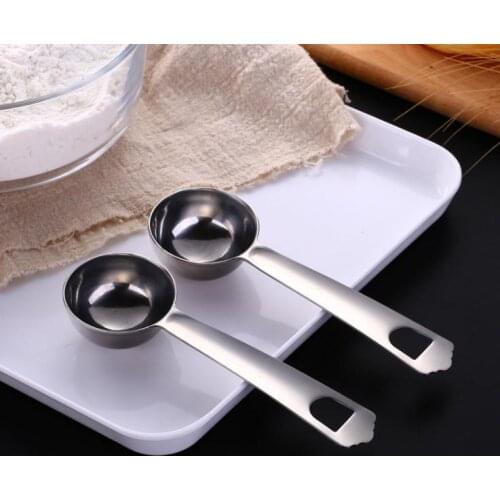 20ml Stainless Steel Measuring Spoons Coffee Scoops Kitchen Baking Tools SN3385