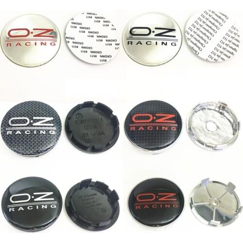 4pcs 68mm 65mm 60mm 56mm OZ Racing Rim Cover Dust-Proof Sticker Car Styling Wheel Center Hub Caps Badge Logo Emblem